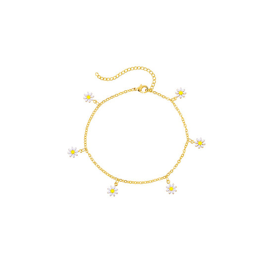 Cute Daisy Anklets