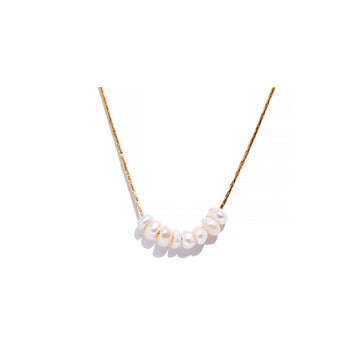 Pearl Beads Chic Necklace - Louiza jewellery ltd