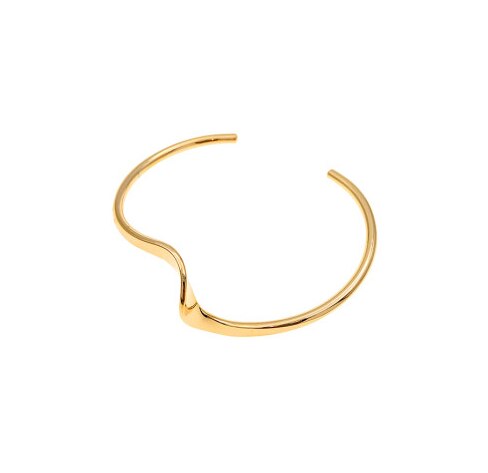 Ladies Unique Overlapping Shape Bracelet