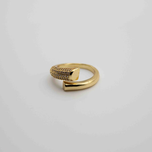 Creative Design Zircon Metal Ring