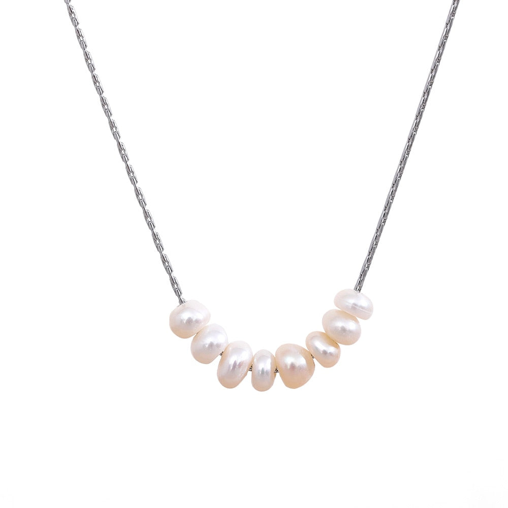 Pearl Beads Chic Necklace - Louiza jewellery ltd